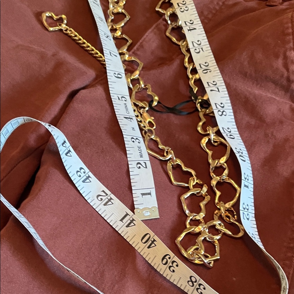Zara Gold Chain Heart Belt - Picture 5 of 5